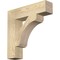 Ekena Millwork Legacy Block Rough Sawn Bracket, Douglas Fir, 4"W x 18"D x 18"H BKT04X18X18LEC05RDF - alternate 1